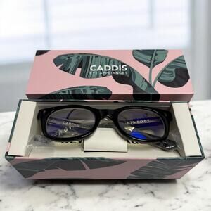 Caddis Bixby +1.75 Bixby Black Readers Eyeglasses 49-21-145 New in Box